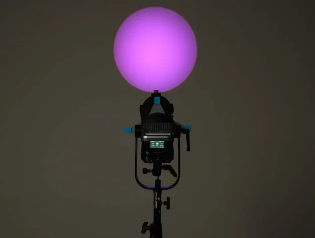 Nanlite Forza Projector Mount 18-36 stand Spot Wide purple